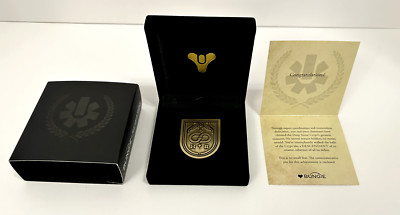 Destiny 2 Descendant Seal Title Pin - Bungie Reward Medallion RARE RETIRED