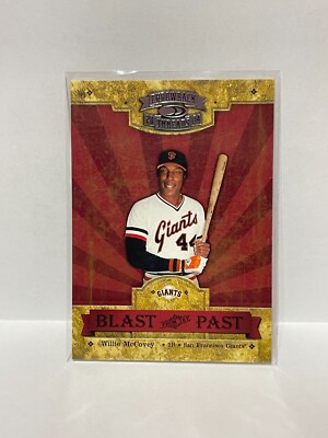 2004 Throwback Threads Blast From the Past #24 Willie McCovey   0028/1500
