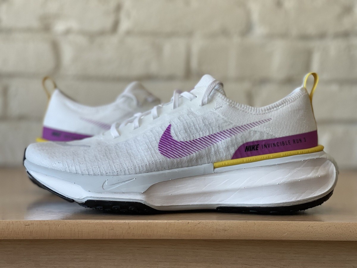 Nike ZoomX Invincible Run FK 3 White Vivid Purple DR2660-101 Women