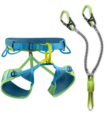 Edelrid Klettersteigset Cable Kit 6.0 + Gurt Jay III