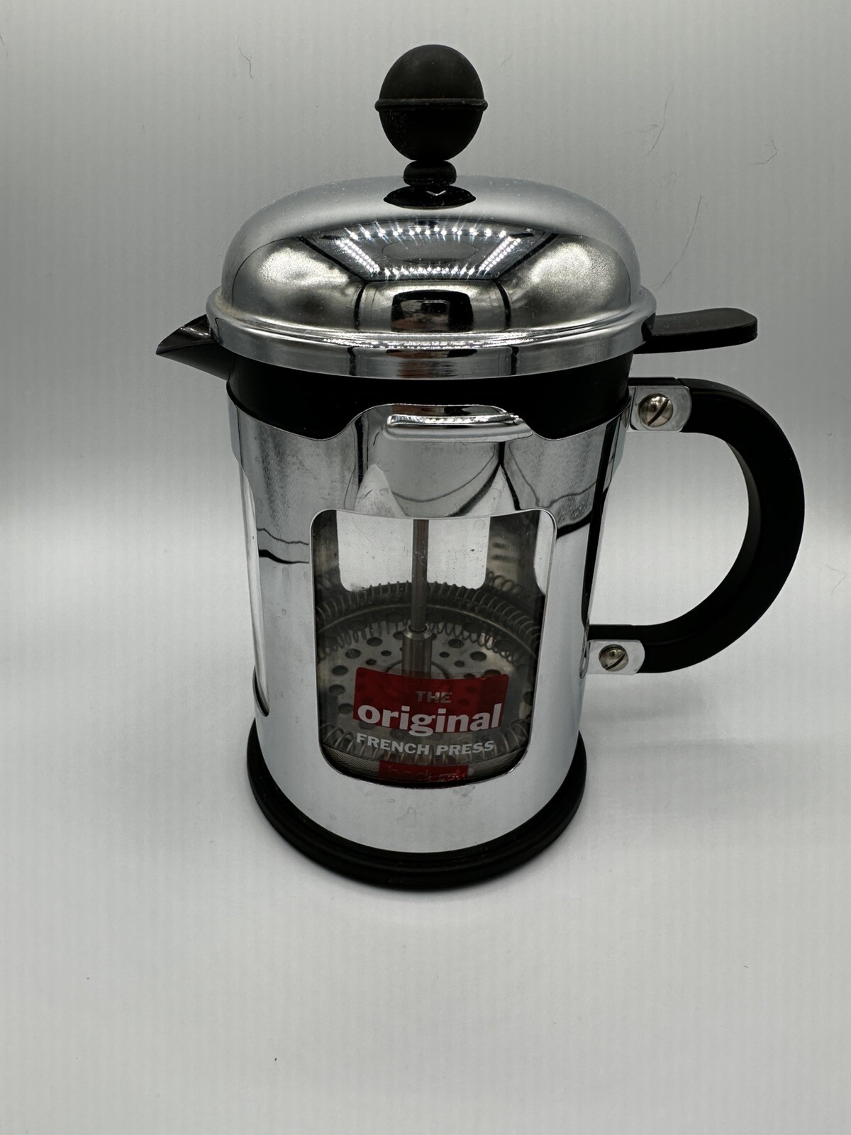 Coffee Maker Locking Lid 4 Cup Stainless Steel 17 Oz