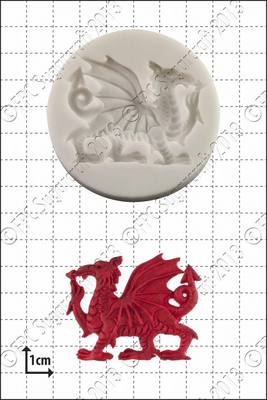 Silikonform walisischer Drache | Lebensmittelverwendung FPC Sugarcraft KOSTENLOSER UK-Versand!