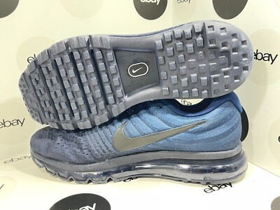 Nike Air Max 2017 Binary Blue Sneaker Running Shoes Men's 849559-405 Size 13