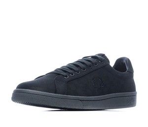 fred perry black trainers