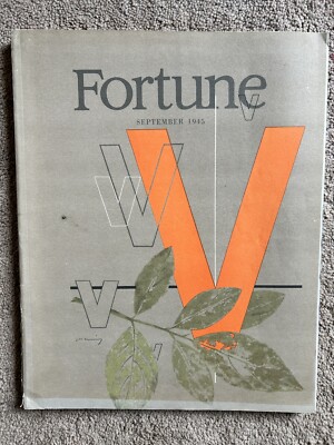 Fortune Magazine September 1945 Volume XXXII - Number 3