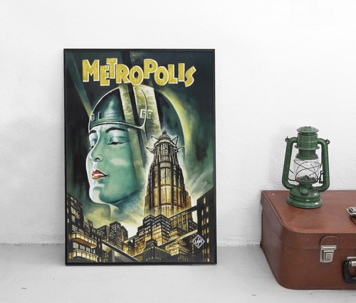 Filmposter Metropolis Fritz Lang UFA 1927 Plakat Kunstdruck Poster