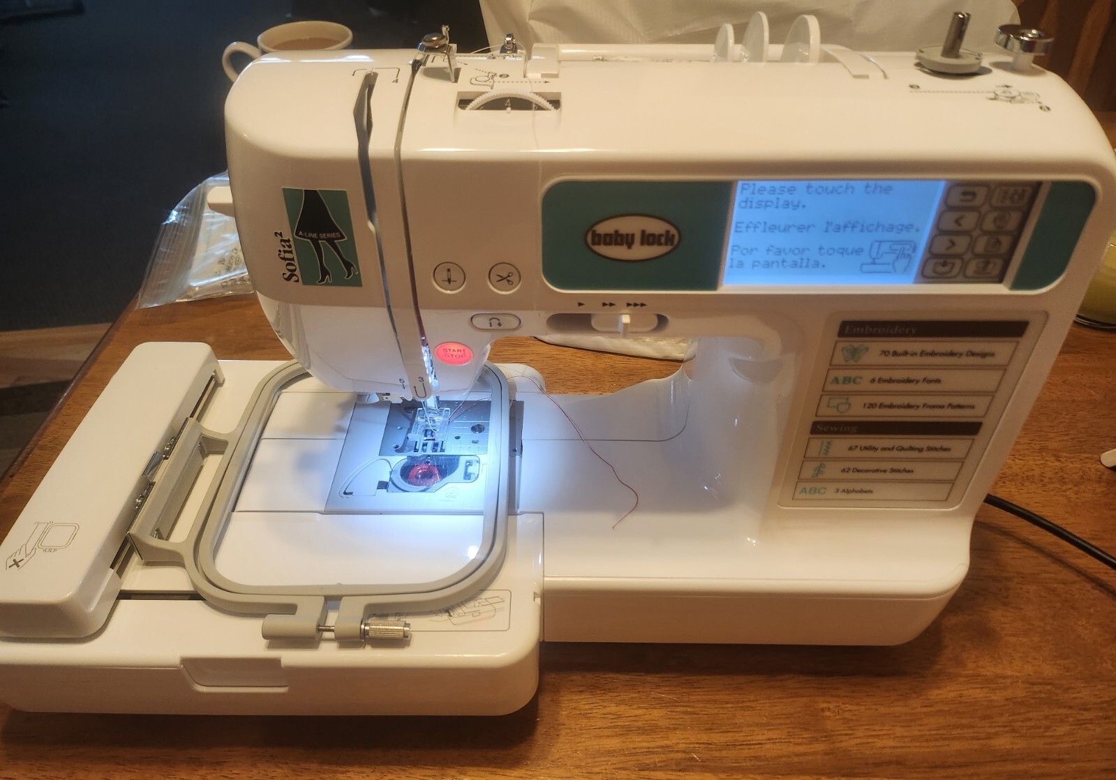 Babylock Sophia 2 Sewing And Embroidery Machine eBay