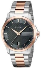 Gucci G-Timeless YA126446 Men's Swiss Two Tone Watch - Retail Price $1170 - SALE