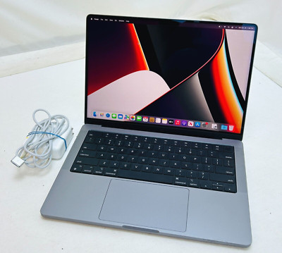 Apple MacBook Pro 14.2'' (512GB SSD, M1 Pro, 16GB) Laptop - Space Gray