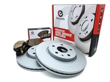 FRONT Brake Pads and Rotors Set for JEEP COMPASS 2007-2017 (EMB60952, EP1441)