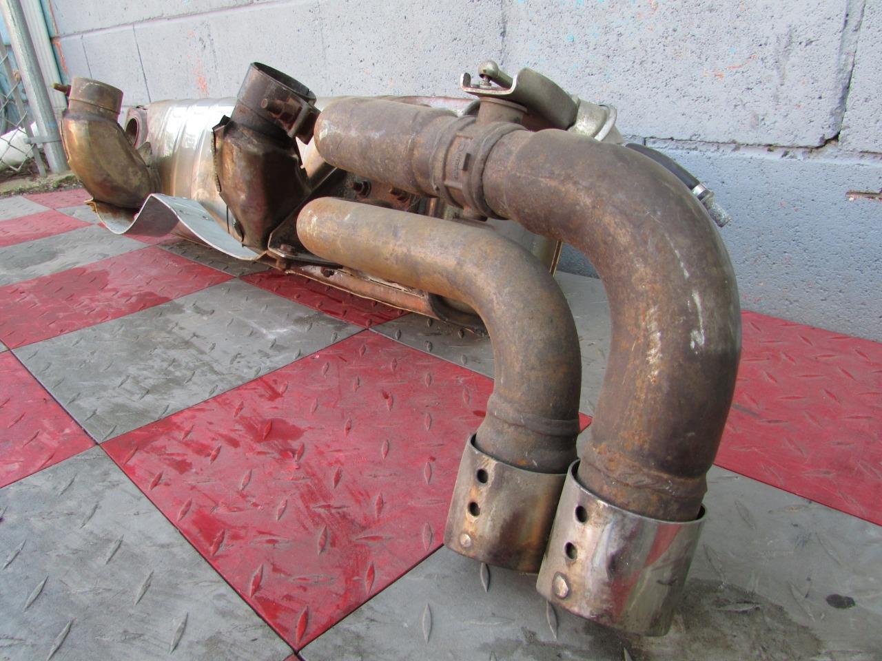Ferrari 360 Spider Modena - Complete Exhaust Muffler w/ LH Pipes, Bracket 174089
