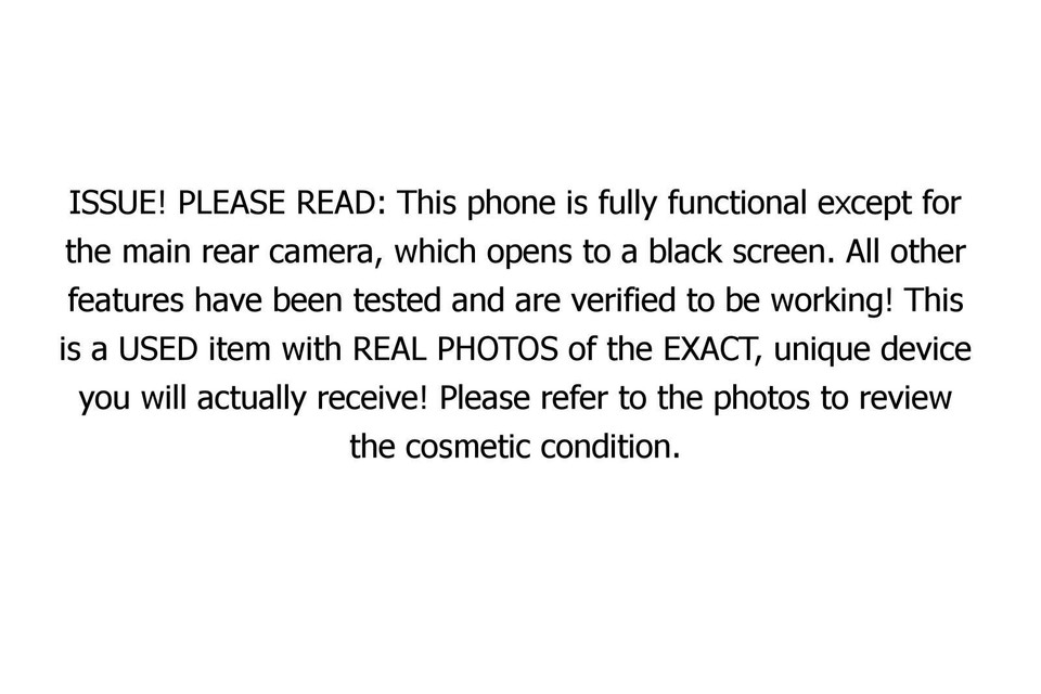 ISSUE Apple iPhone 12 Pro 256GB Blue Unlocked AT&T TMobile Verizon