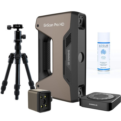 2024  Pro HD Handheld 3D Scanner with Industrial Pack & Color Pack HD, Solidedge