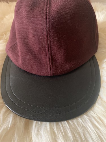 Eugenia Kim Wool Leather Cap Hat - Picture 3 of 7