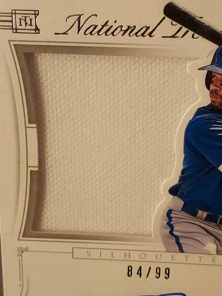 2015 Panini National Treasures Silhouette #84/99 Dalton Pompey #47 Rookie Auto - Image 3 of 4