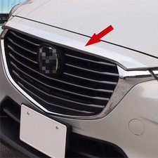 Front Hood Bonnet Cover Trim Fit MAZDA Cx9 Cx-9 2018 Chrome ABS for