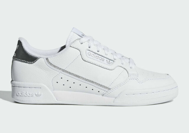 white adidas continental 80