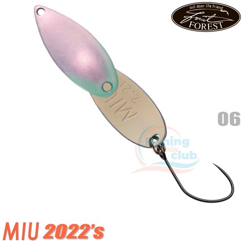 Forest MIU 2022 Limited 3,5 g 31 mm Area Cucchiaio Trota Colori Assortiti - Foto 7 di 11