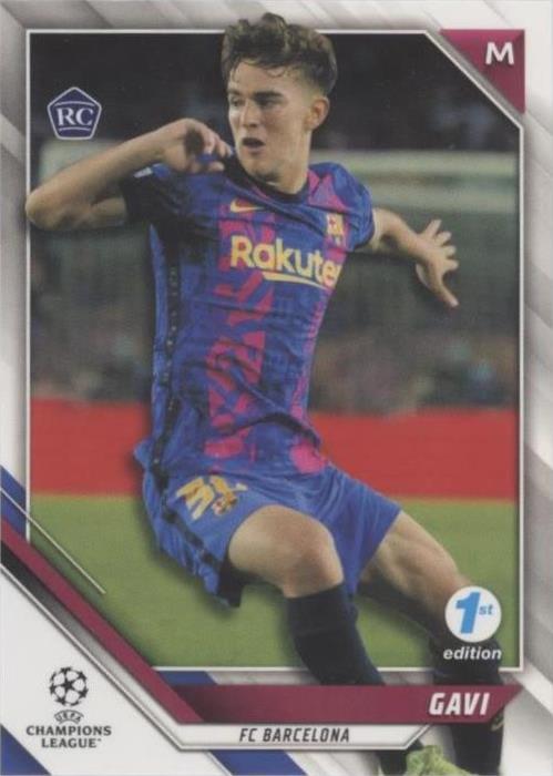 2021-22 Topps UCL Collection 1st Edition Gavi #50 - 1 of 1