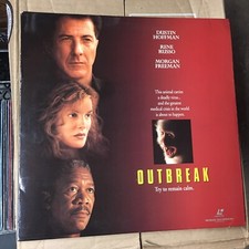OUTBREAK 2-Laserdisc LD WIDESCREEN FORMAT VERY GOOD CONDITION GREAT FILM 