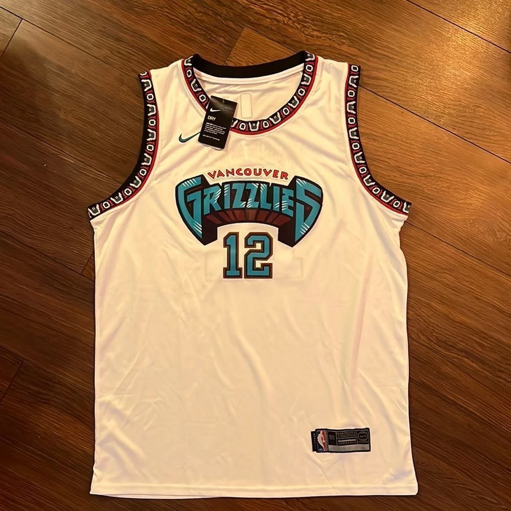 Grizzlies Ja Morant #12 Vancouver Jersey  Grizzlies jersey, Memphis  grizzlies, Black nikes