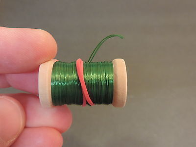 1 New Spool of Thin Flat HOT PINK Tinsel or Flash for Fly Tying 10 Yards
