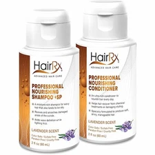 HairRx Professional Nourishing Shampoo +SP (for Oily Scalps) & Conditioner Trave