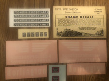 Champ O Scale Burlington Diesel Switcher # E-175 CBQ Chicago Burlington & Quincy