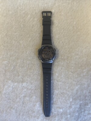 CASIO AE-1000W 3198 Men s World Time Digital WR 100M Watch
