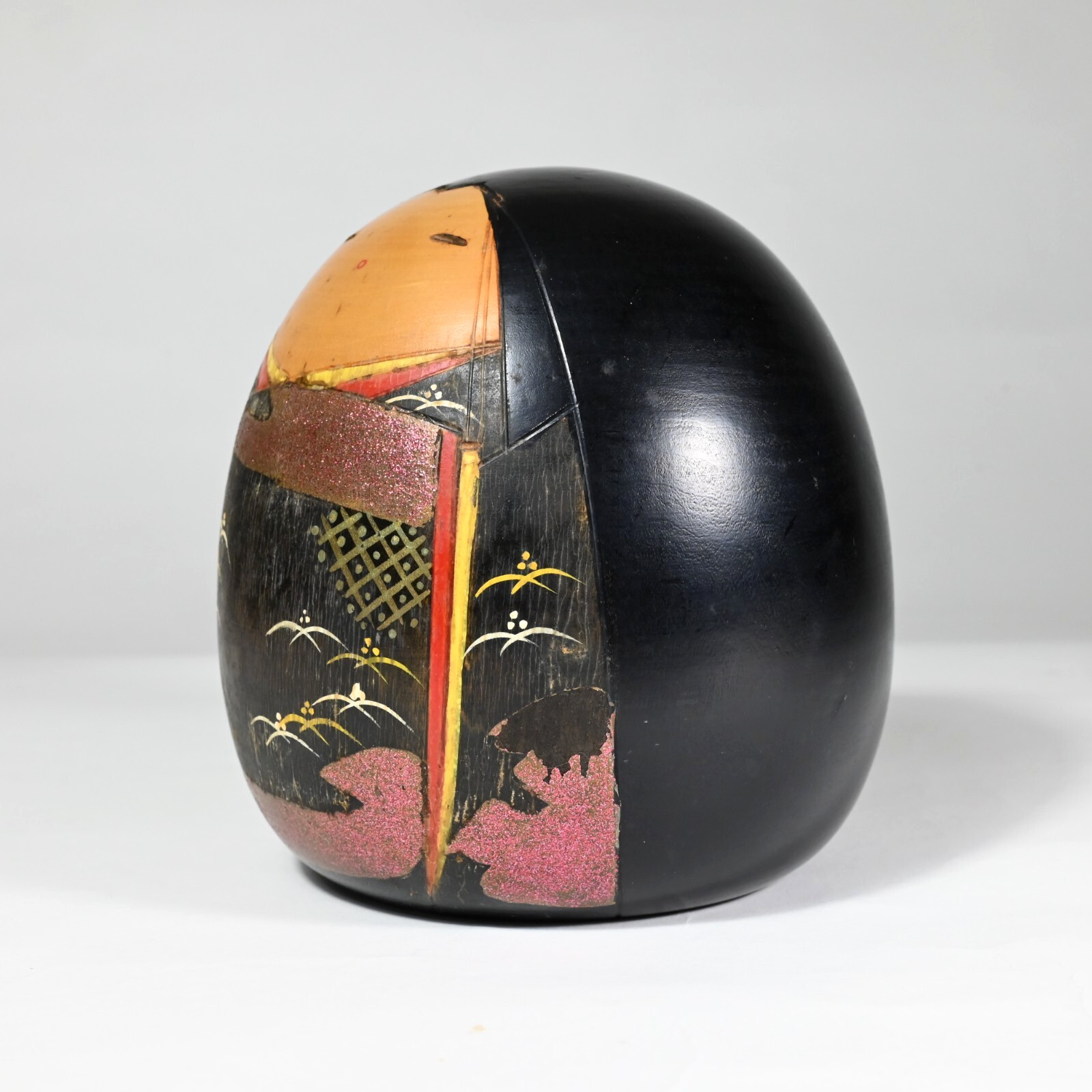 Master TOA SEKIGUCHI "Izayoi" Kokeshi, Signed, 1980s Japan - Large: 5.5" 1.8 lb