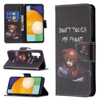 FüR Samsung Galaxy A13 5G / A04S Kunst-Leder Handy Tasche Motiv 1 HüLle Etuis