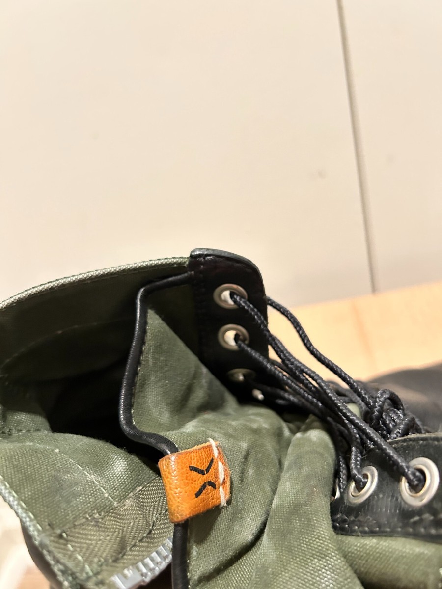Visvim 7 Hole 73 Folk Boots Veggie Tan Black Olive Used size Visvim 7 Hole 73 Folk Boots Veggie Tan Black Olive Used size