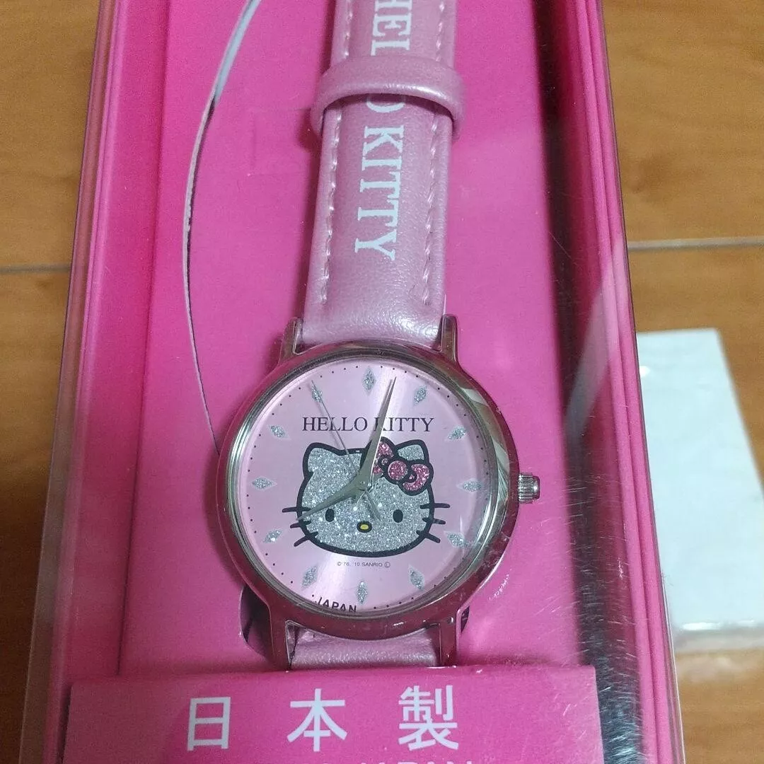 CITIZEN Hello kitty Kawaii Pink NEW wristwatch woman Sanrio Genuine working