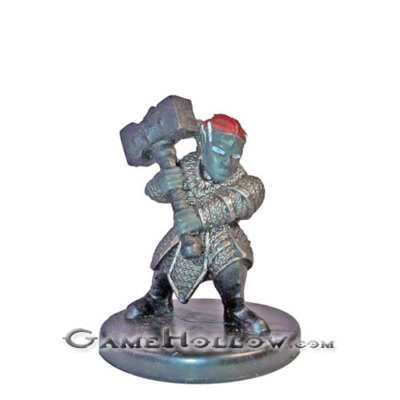D&D Miniatures Legendary Evils DUERGAR GUARD #13 Dwarf Fighter no card