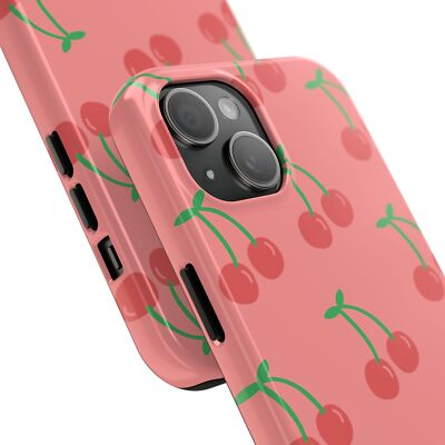 Cell Phones Pink Cherry Phone Case Tough Phone Case Cherry Love