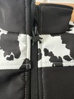 COWGIRL HARDWARE VEST SIZE SMALL/6 Poly Shell Vest Cow Print Yoke — photo 4