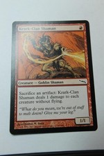 MTG Krark-Clan Shaman x1- -Mirrodin-Lightly Played