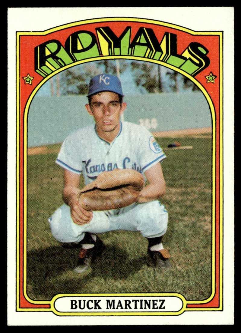 1972 Topps Buck Martinez -- Kansas City Royals #332
