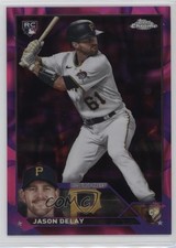 2023 Chrome Update Magenta & Purple Lava Lamp Refractor 120/299 Jason Delay 1ij1