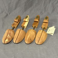 Cedar Woodlore Shoe Trees Split Toe Size Large 2 Sets