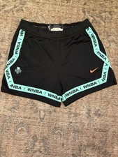 WNBA New York Liberty Game Used/Issued Practice Shorts Sz L Nyara Sabally #8