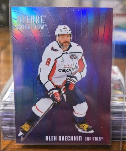 2025-26 Upper Deck Allure - Color Flow Alex Ovechkin #CF-12 Blue Purple