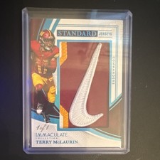 Panini Immaculate Collection 2025 Terry McLaurin 1/1 Standard Jersey Insert NFL
