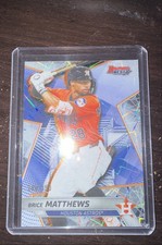 2025 Bowman's Best - Top Prospects Brice Matthews #TP-18 Lazer Refractor /350 RC