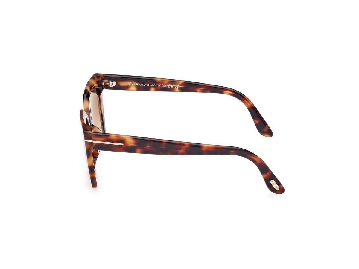 Tom Ford Winona Sunglasses TF1030 52F Havana 53mm FT1030 Tom Ford® FT1030 Winona Cat-Eye Sunglasses - EuroOptica main image 2
