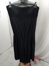 Item e3650 women's dress Red Valentino black, size IT42, waist 38/44cm with her