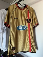 Umbro Galatasaray Istanbul Trikot Jersey Gold Türkiye 02-03 L