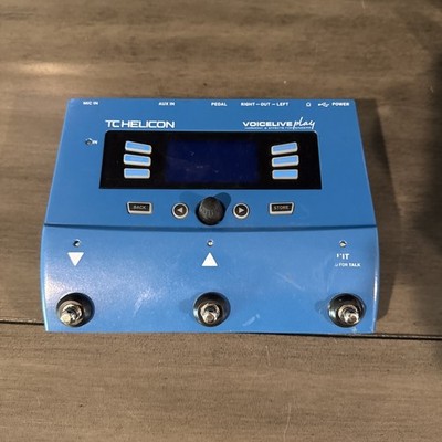 TC-Helicon VoiceLive Play Vocal Effect Processor Pedal No Power Supply A2