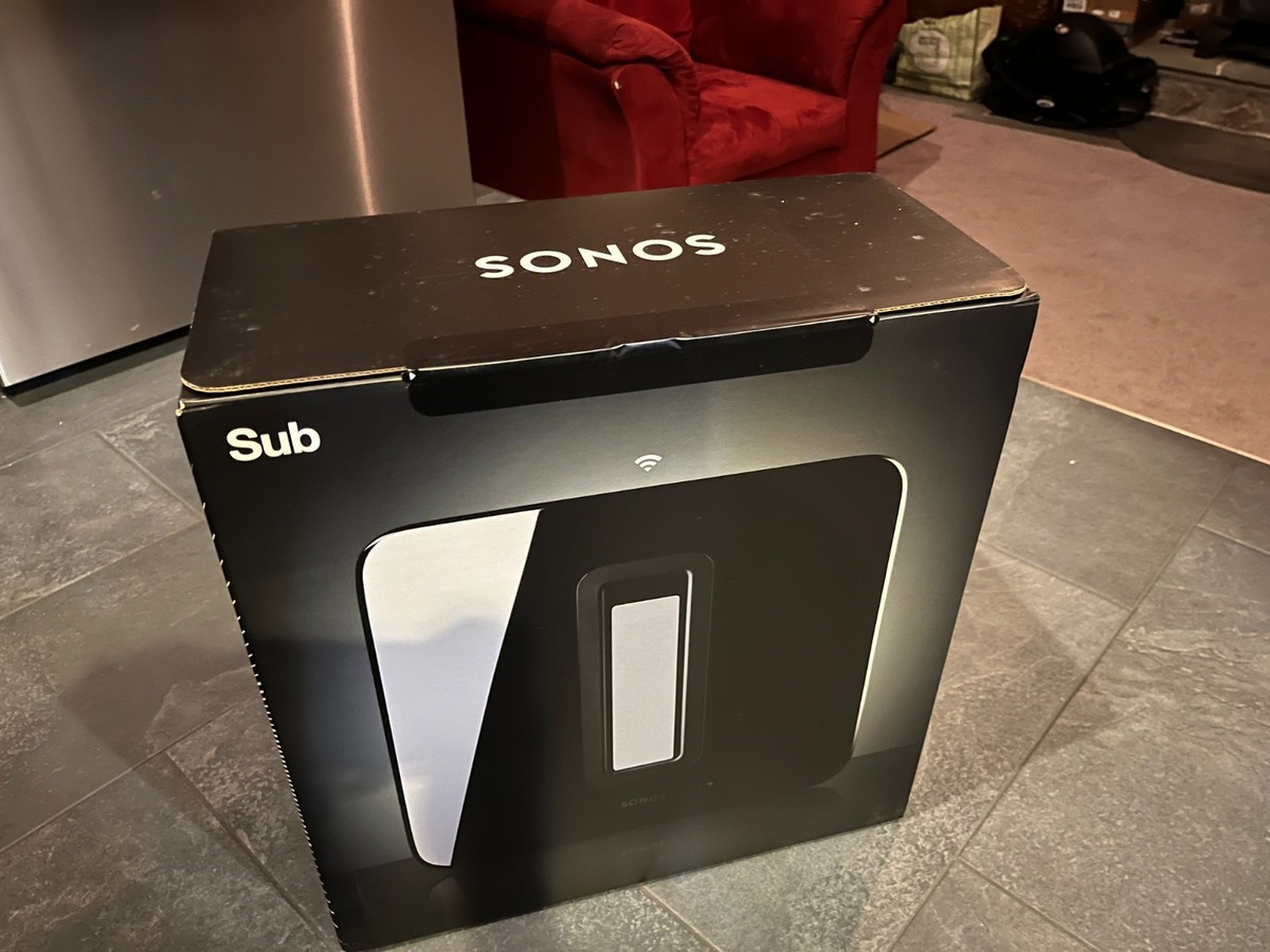 Sonos Sub Subwoofer - Black for sale online | eBay