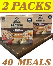 Quaker Instant Protein Oatmeal, Variety Pack, 40 ct.